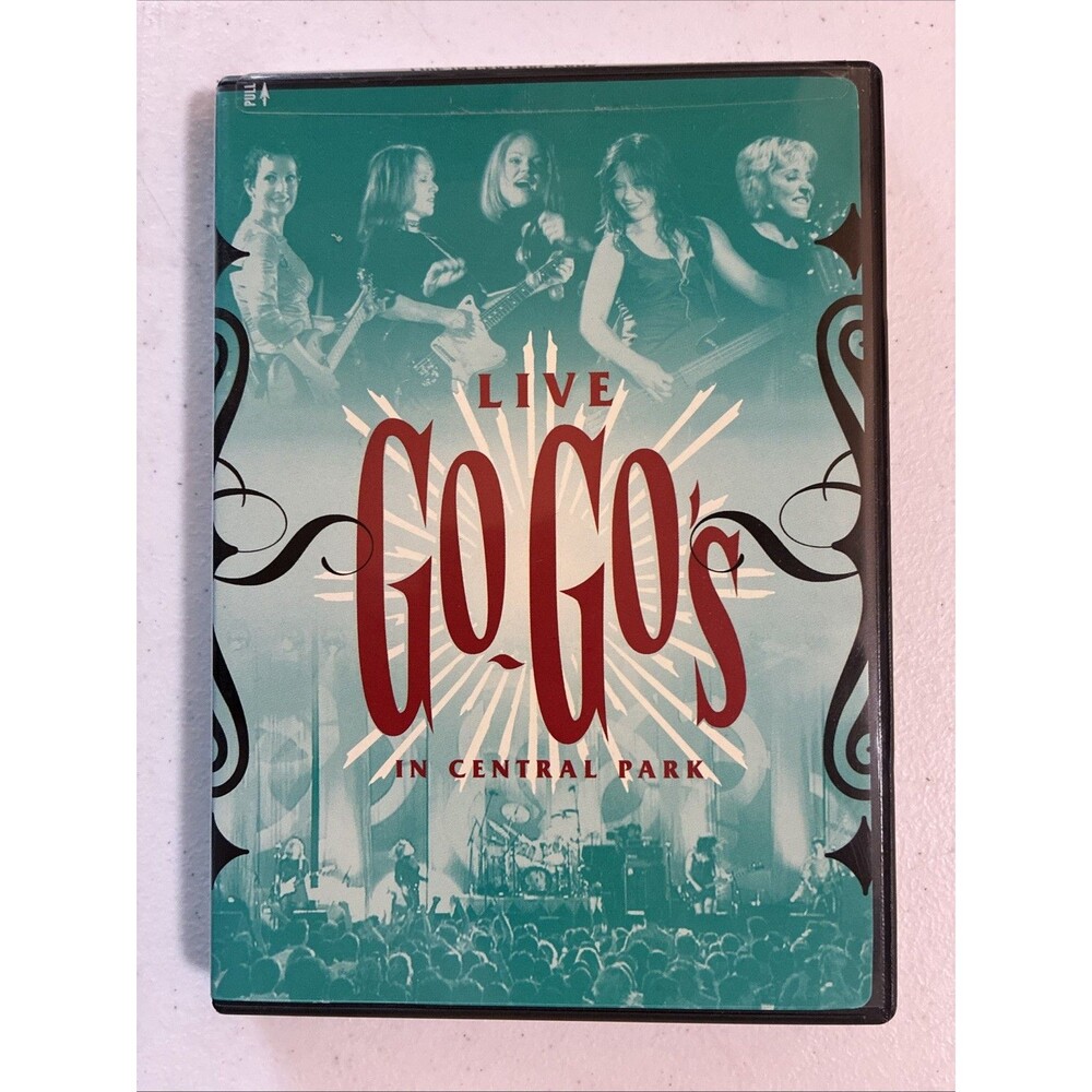 Go-Gos, The - Live in Central Park (DVD, 2001) New